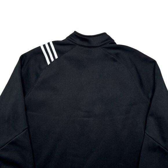 Adidas Men's Size Large Black Golf Tech 1/4 Zip Performance Fleece Pullover - Picture 6 of 10